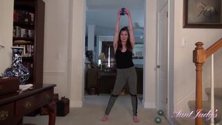 AuntJudys - Doing Yoga with 42yr-old mother I'd like to fuck Isabella (Virtual POV) - 1 image