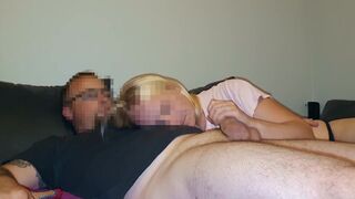 Non-Professional cook jerking and oral sex from final night - 4 image