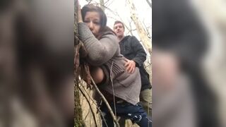 Banging Breasty Mother I'd Like To Fuck In The Woods, Since Her Spouse Is Home - 5 image