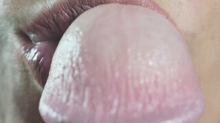Close up edging oral pleasure - 6 image