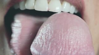Close up edging oral pleasure - 7 image