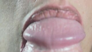 Close up edging oral pleasure - 8 image