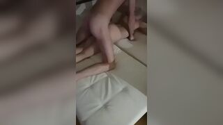 Spouse Shows Wife Holes to Stranger to let him to Fuck her - 14 image