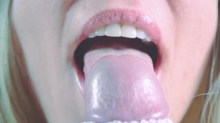 Sesual tongue teasing oral job and perfectly ruined big O - 13 image
