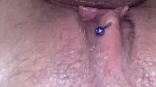 This Chab makes me Squirt with his Cum all over my Love Tunnel at the End! up Close! - 14 image