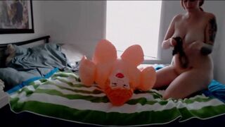 Blow up Doll and Lactation - 7 image