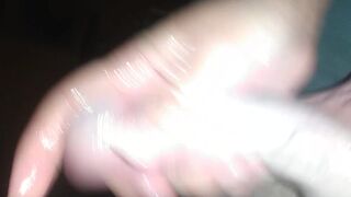 Ribald Talking Tug Job with Lots of Oil