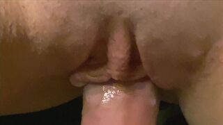 PAWG stuffed on dinner table with spunk flow - 2 image