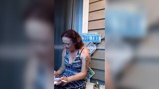 Smokin' and conversation with Sexy Mother I'd Like To Fuck - 7 image