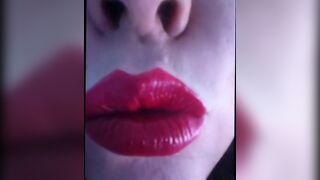 That Guy's Lips Insane! - JOI Giving A Kiss Lipstick Filthy Talk - Tina Snua - 2 image