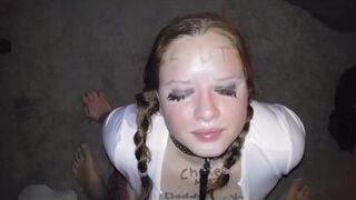 Face Hole Training is Mess! (Slut is Used by Corporalist) - 15 image