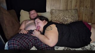 Marvelous big beautiful woman mother I'd like to fuck acquires woke up with a MOIST HARD COCK to ENGULF!!!! SWALLOWS it all!! - 6 image