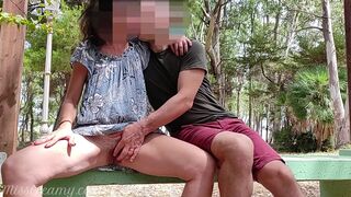 Vagina flash - A stranger caught me masturbating in the park and aid me agonorgasmos - MissCreamy - 12 image