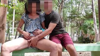 Vagina flash - A stranger caught me masturbating in the park and aid me agonorgasmos - MissCreamy - 9 image