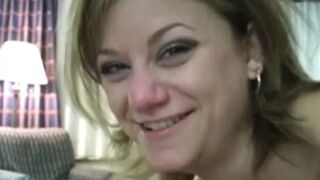 Oral-Job From A Very Experienced mother I'd like to fuck Cock Blowing - 1 image