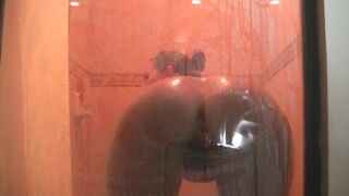 Me taking a shower whilst hubby films. See untill end for a specific message! - 15 image