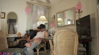 Stepson acquires sex during the time that watching vr porn - 10 image