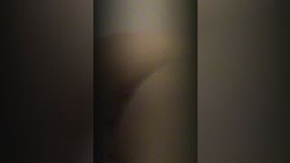 I hid behind a curtain and caught her masturbating - 5 image