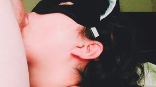 Miss Panda sucks and slurps Ally's cock - 3 image