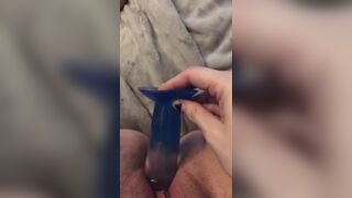 banging my cum-hole with my sex tool - 4 image