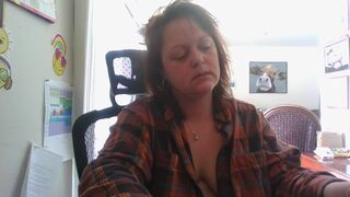 Morning Smoke and Masturbation in the Desk Chair... - 6 image