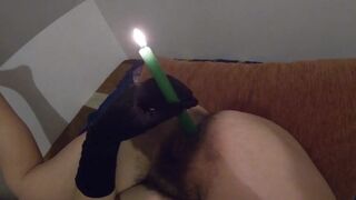 Way-Out Masturbation with a Burning Candle - 5 image
