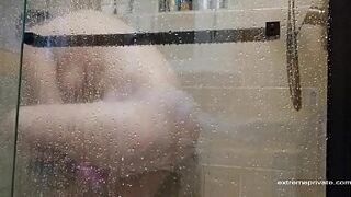 following my tattooed nude mamma with the camera