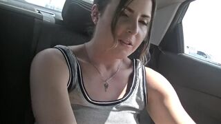 Driving during the time that getting my Anal Opening Willing for a BBC GROUP-SEX during the time that my CUCKOLD SPOUSE Watches Me! - 2 image