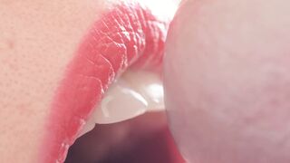 twenty minutes of hottest cock engulfing, tongue edging, cock teasing, hottest oral-stimulation - 1 image