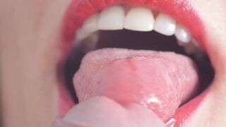 twenty minutes of hottest cock engulfing, tongue edging, cock teasing, hottest oral-stimulation - 2 image