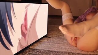 Wicked Breasty Legal Age Teenager Fingering Juicy Slit Watching Art Uncensored Compilation During The Time That Mama and Dad is Away - 5 image