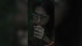 Fuck and blow in the forest with surprize - 8 image