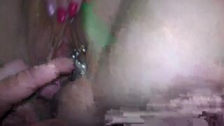 NZ mother I'd like to fuck acquires cum-hole jewelry changed then hard fingering and squirts with passion - 13 image