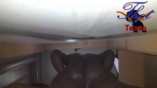 Thot in Texas - Gloryhole Real Non-Professional BBC Banging my Wife Curly Ebon Twat - 13 image
