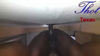 Thot in Texas - Gloryhole Pantoons Swinging Pumping a BBC - 2 image