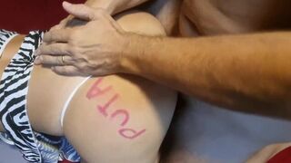 "I'm Intend To Cum!" Massive arse wife Cumming Hard During  Sex - 4 image