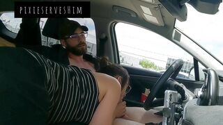 Excited Coworker Eats My Cock and Cum for Lunch in Public - pixieservesHim & pixieservesMe - 10 image