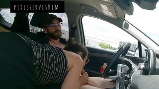 Excited Coworker Eats My Cock and Cum for Lunch in Public - pixieservesHim & pixieservesMe - 4 image