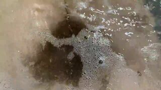 Shaggy cookie underwater closeup fetish movie scene - 10 image