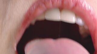 Close up oral sex, playing with my husbands hard cock head - 11 image