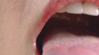 Close up oral sex, playing with my husbands hard cock head - 12 image