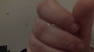 Plump Wife with Bushy Vagina gives wonderful lengthy POV cook jerking with slow motion worthy spunk flow ending - 8 image