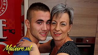 Lustful Stepson Always Knows How to Make His Step Mama Cheerful! - 1 image