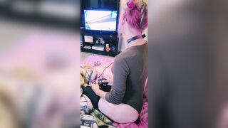 Fuck me whilst I play?! Watch the rest on my OF. - 2 image