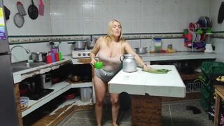 1 part my stepdaughter bonks me in the kitchen this babe is an expert - 3 image