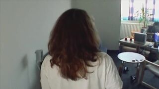 Excited German mother I'd like to fuck masturbating previous to her hunk bangs her hard - 2 image