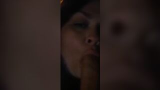 Non-Professional mother i'd like to fuck giving fellatio to side piece - 3 image