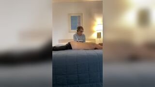 Sexy Mother I'd Like To Fuck takes pounding Creampie during her room Massage - 3 image