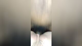 Swarthy guy plays with white filthy cleft and cock juice pie - 14 image