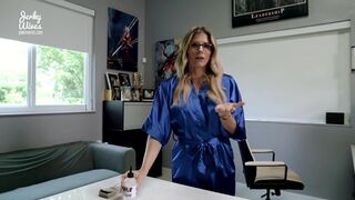 Hot Step Mom is Tricked and Stuck to my Desk - Cory Chase - 3 image